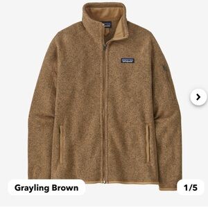 Patagonia zip jacket. Women’s better sweater fleece zip jacket.